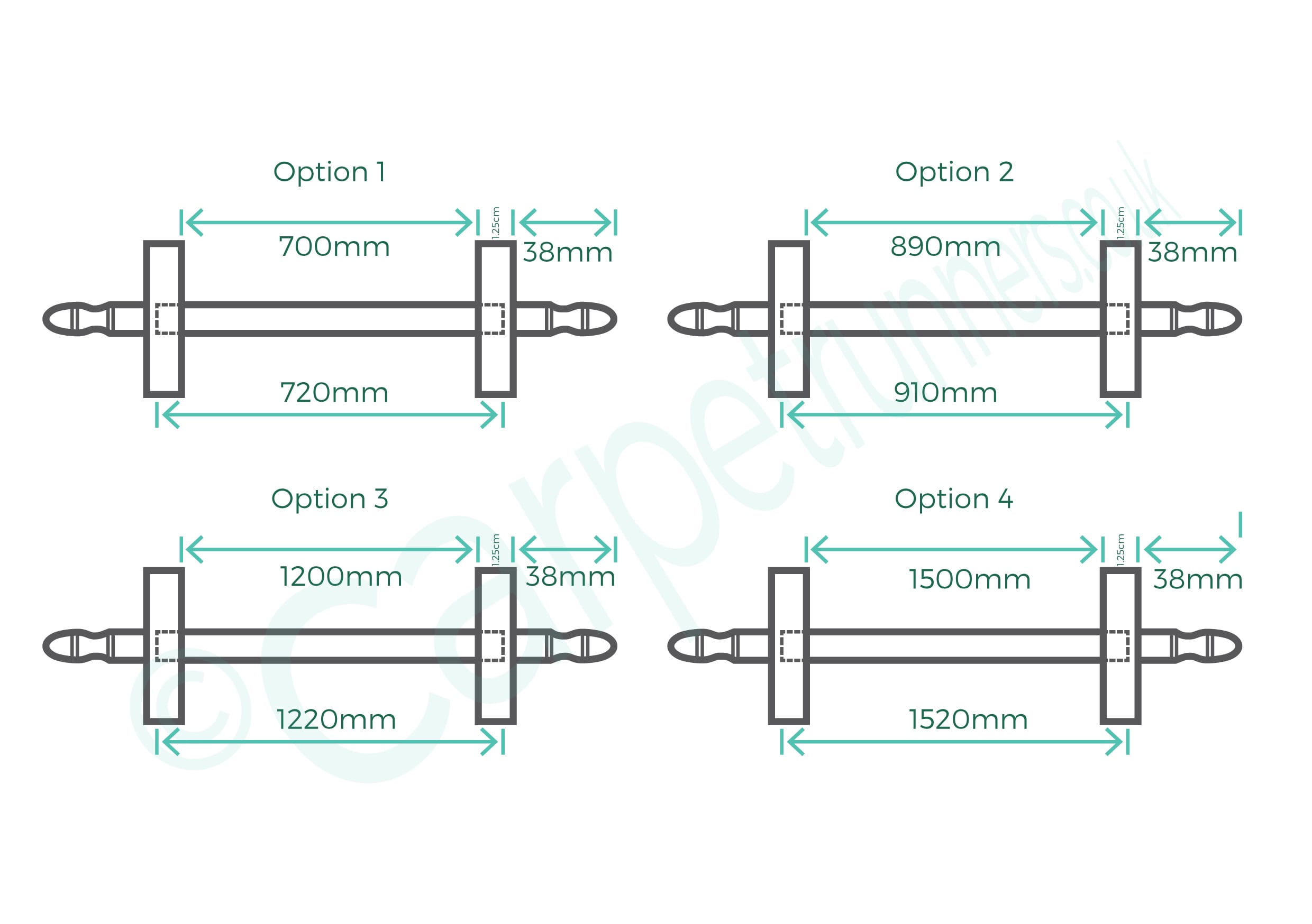 Homepride stair rods and how to measure up for runners