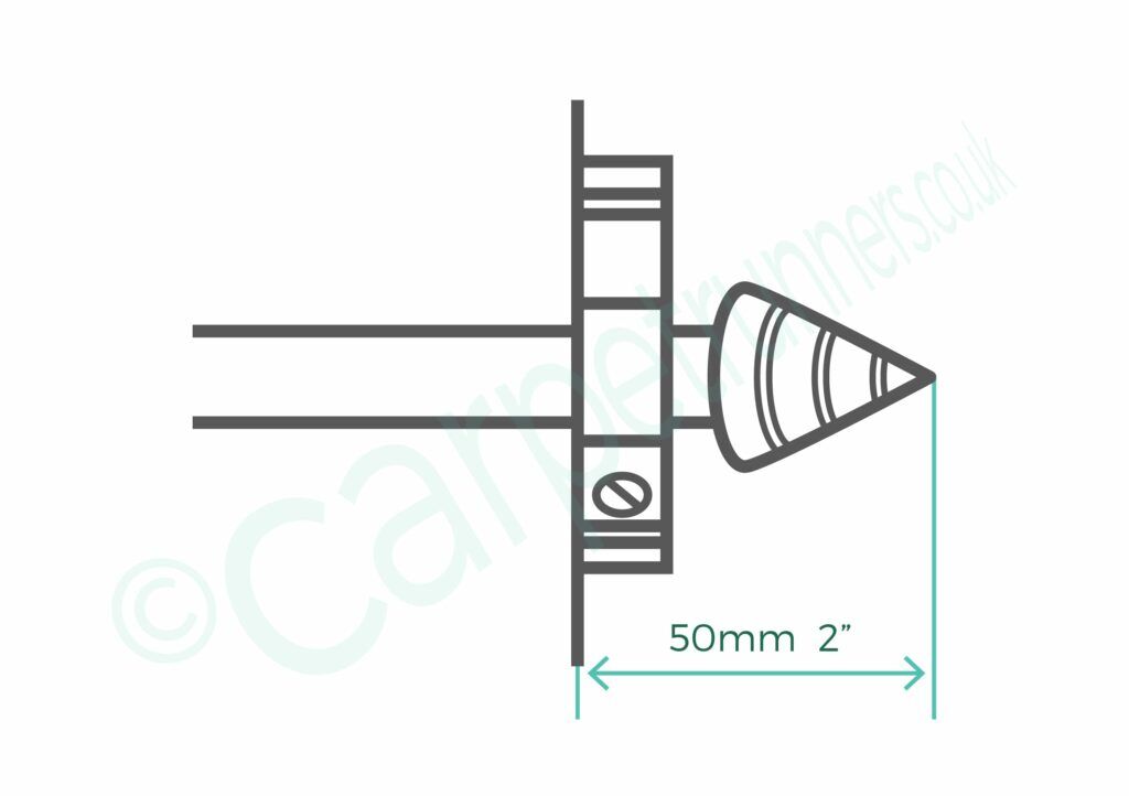 Vision stair rod and how to measure up