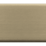 Premier door thresholds satin brass finish swatch