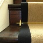 Brass stair carpet rod holders from Carpetrunners.co.uk