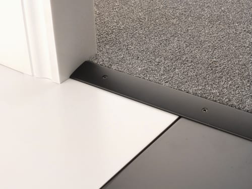 Black flooring trim - Premier Cover plate