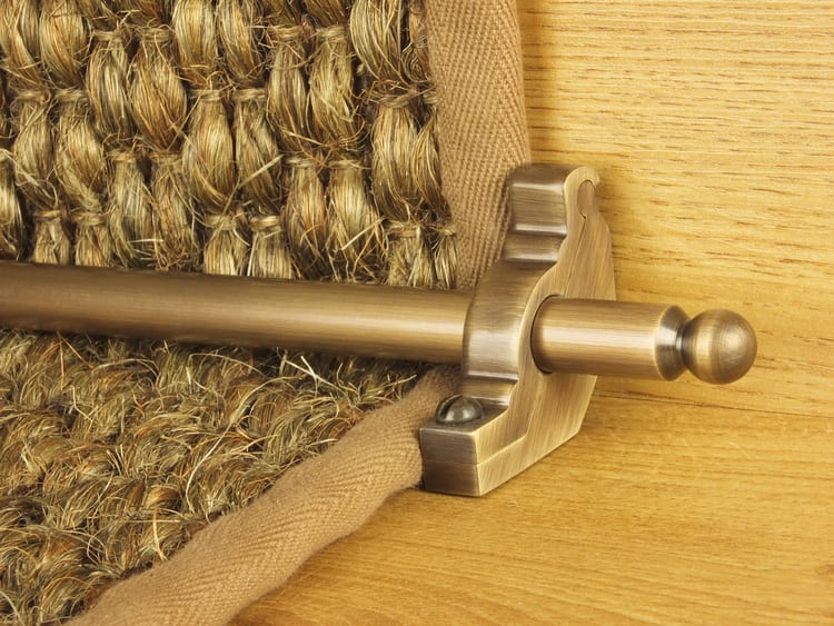Premier stair rod available online from Carpetruners.co.uk