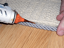 How to bind a rug with Easybind carpet edging stage11